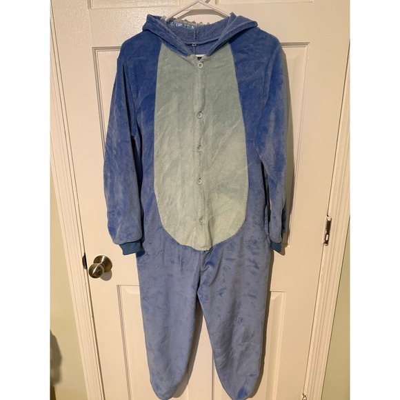 Disney Stitch lilo & stitch hooded pajama onesie size small - Picture 1 of 3